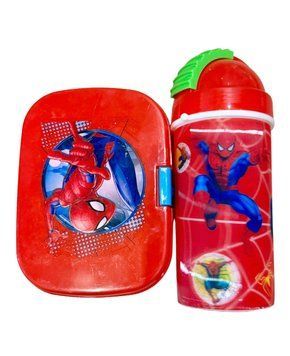 Набір &laquo;Spider-Man&raquo;: ланч-бокс + пляшка з трубочкою IM1517; фото