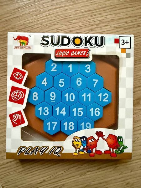 Логічна гра &laquo;Sudoku Play IQ&raquo; (New Elephant), від 3 років 244885 фото