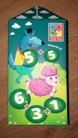 Настільна гра з фішками &laquo;Шустрі вівці&raquo;, 5+5 8033-01 фото