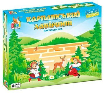 Настільна гра boni toys боні тойс "карпатський лабіринт" (0271) 0271 фото